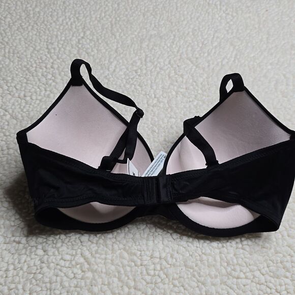 1054 Pink Victoria's Secret Wear Everywhere Push-Up Bra Sz 34DD - Picture 3 of 5